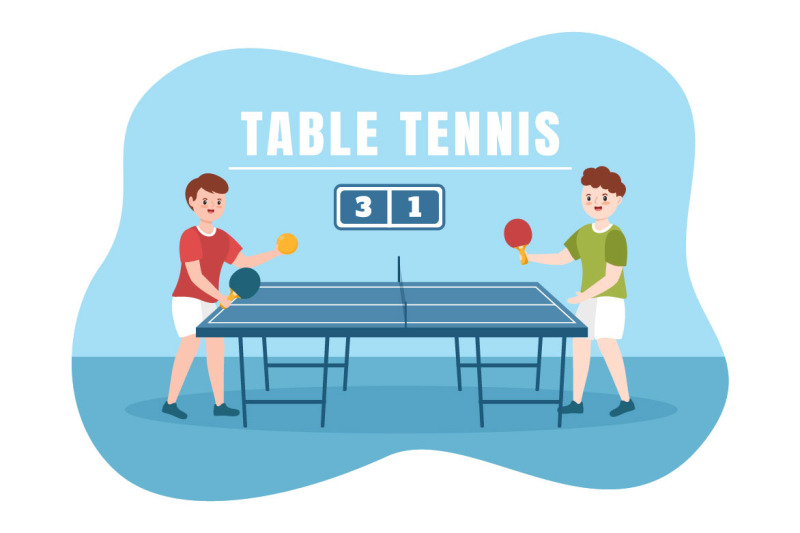 11-playing-table-tennis-sports-illustration