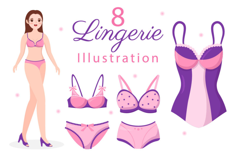 8-stylish-woman-lingerie-illustration