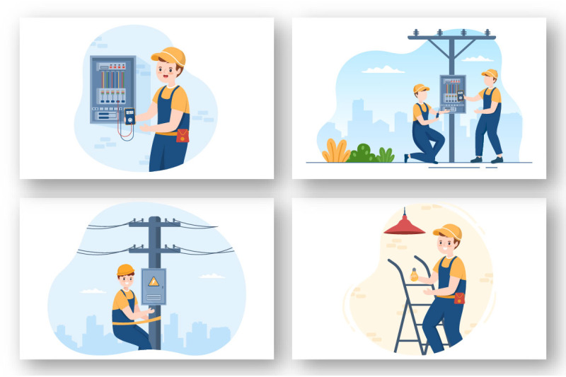 10-lighting-and-electricity-energy-maintenance-illustration