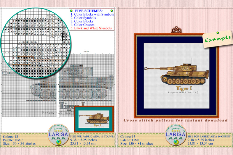 tank-tiger-cross-stitch-pattern-german-tank-tiger