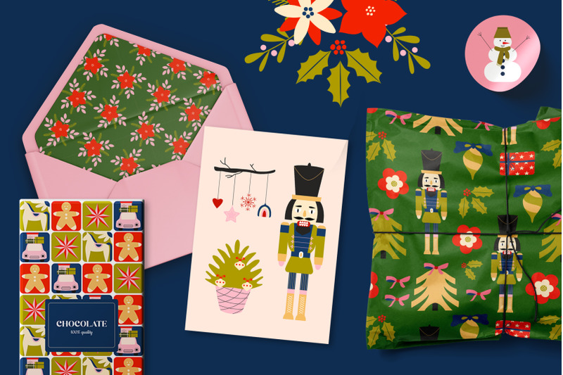 modern-christmas-fairytale-clipart-and-patterns