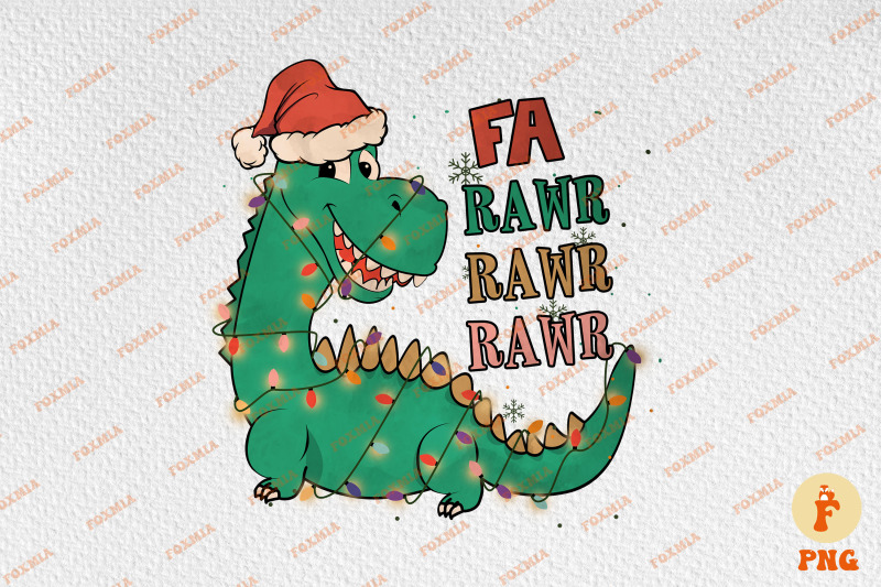 cute-christmas-dinosaur-fa-rawr-rawr
