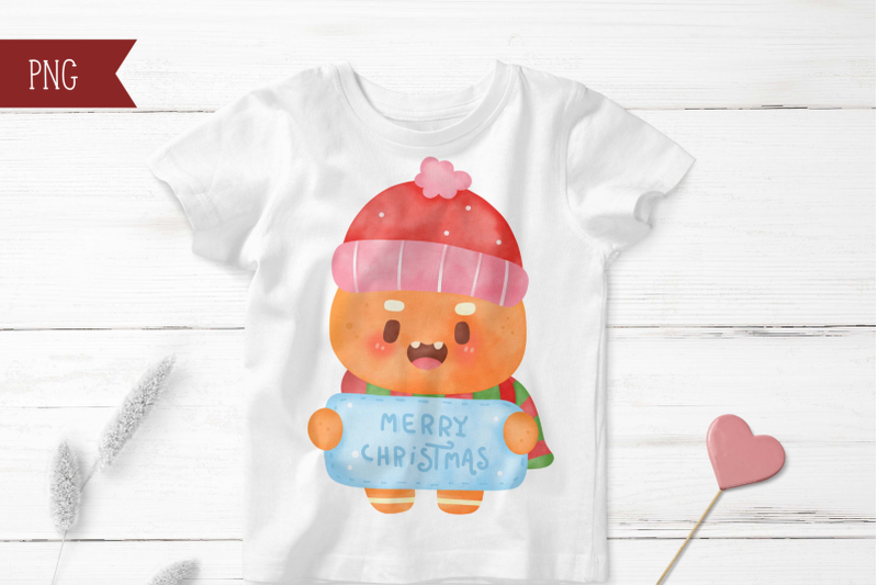 christmas-gingerbread-watercolor-kawaii-clipart-cute-winter