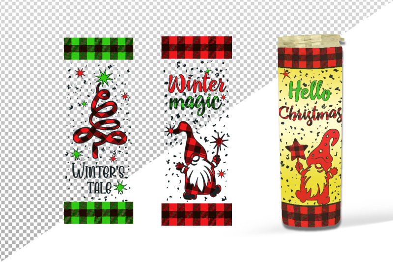 bundle-of-christmas-vertical-dollar-tree-in-a-plaid-vector-svg