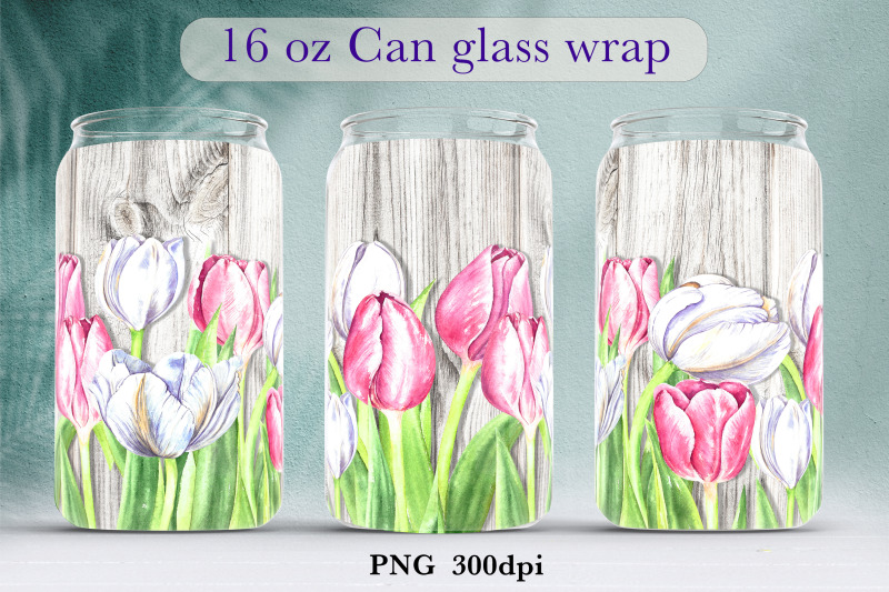 tulip-glass-can-wrap-spring-libbey-glass-can-sublimation-png