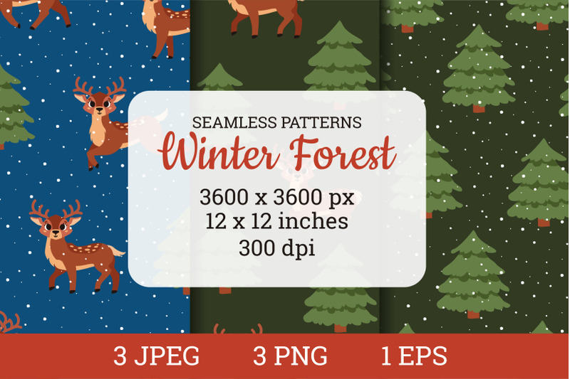 winter-forest-reindeer-seamless-pattern-digital-paper-png