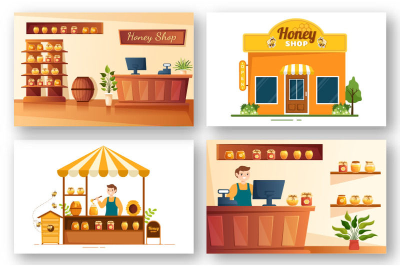 12-honey-shop-illustration