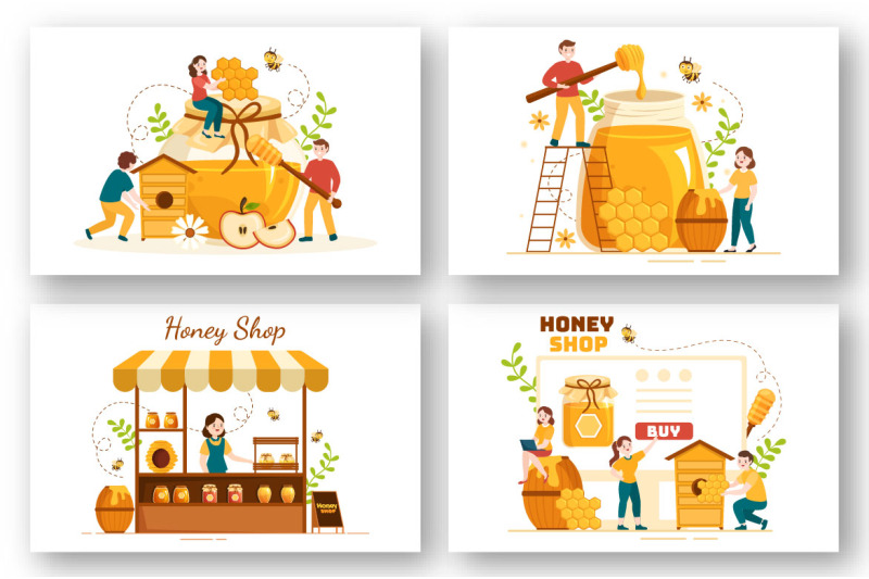 12-honey-shop-illustration