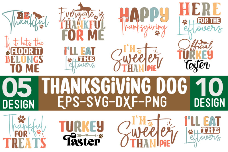 thanksgiving-dog-svg-bundle-t-shirt-design