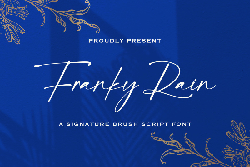 franky-rain-signature-script-font