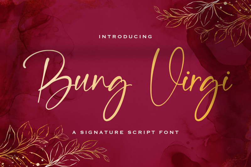 bung-virgi-signature-script-font