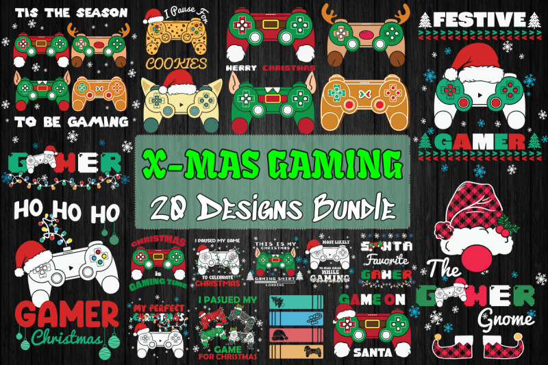 gaming-christmas-bundle-svg-20-designs