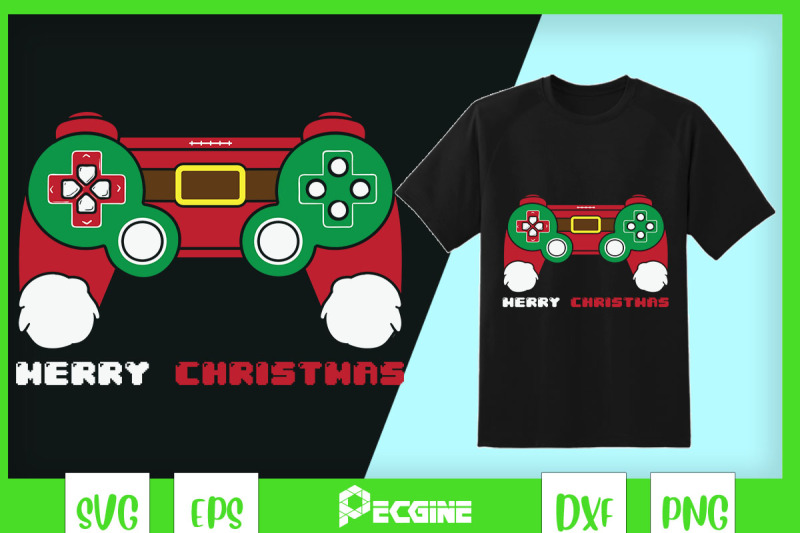 christmas-gamer-game-controller