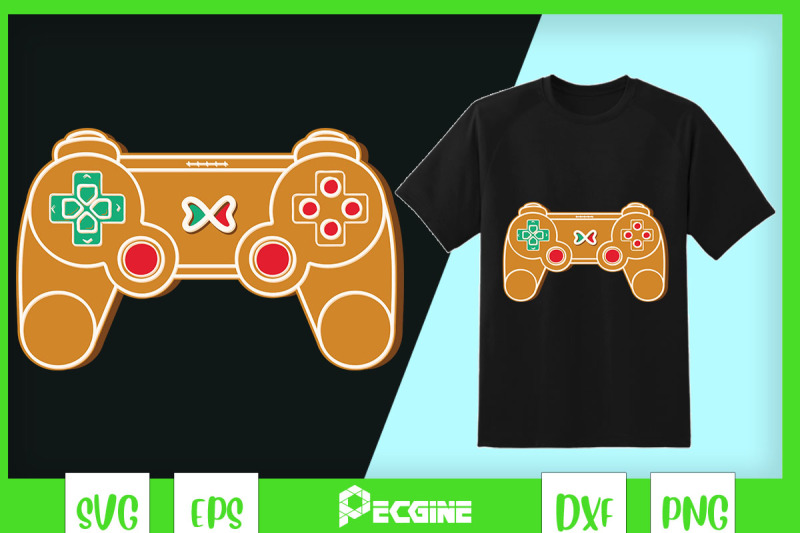 christmas-game-controller-ginger-bread