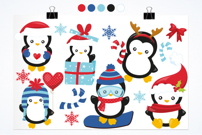christmas-penguins