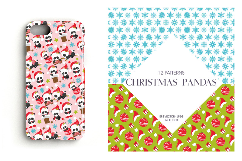 christmas-pandas