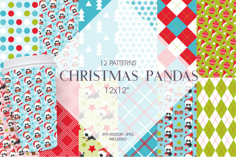 christmas-pandas