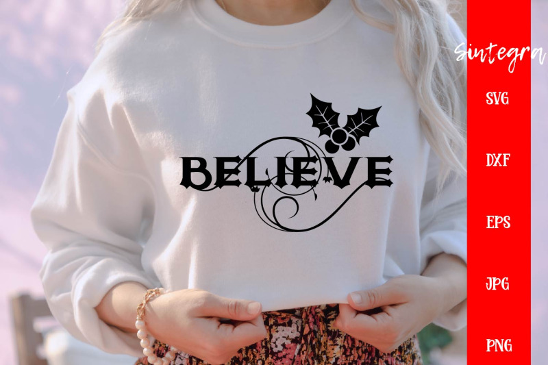 believe-christmas-svg