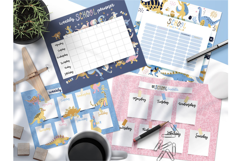 school-weekly-planners-collection