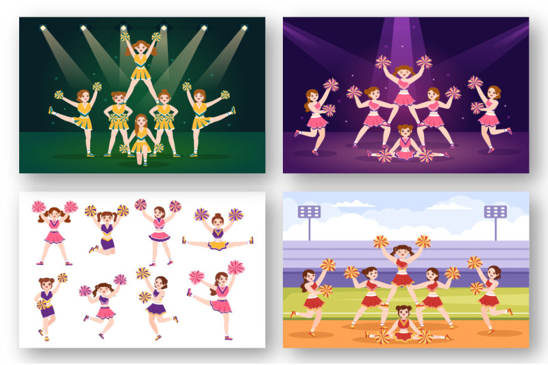 16-cheerleader-girl-illustration