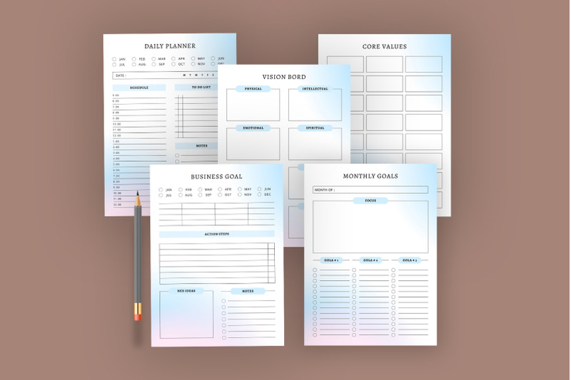 printable-business-planner-templates