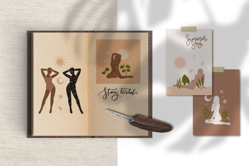 summer-female-boho-graphics-set