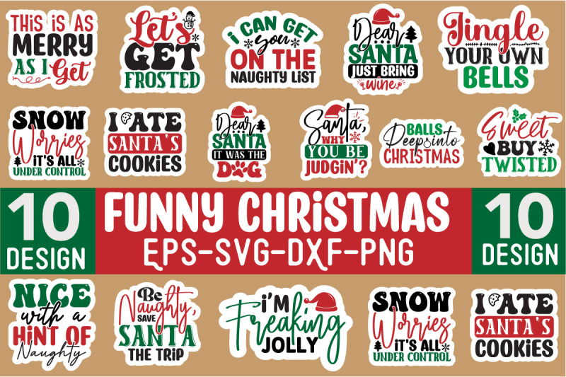 funny-christmas-sticker-design-bundle