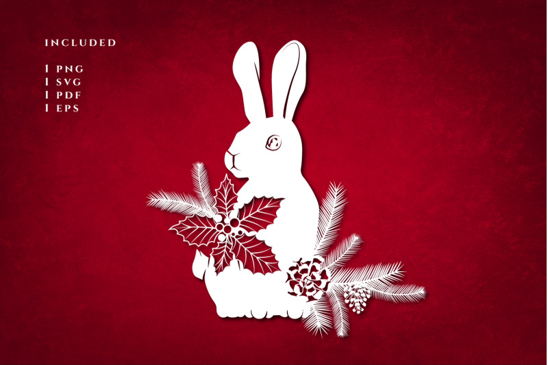 rabbit-silhouettes-hares-stencil