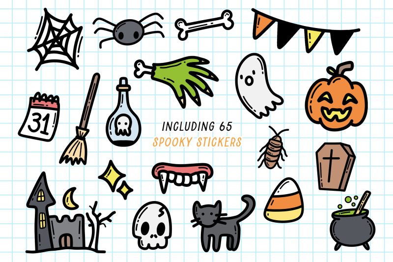 the-halloween-sticker-pack-halloween-stickers