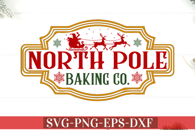 north-pole-sign-svg-bundle