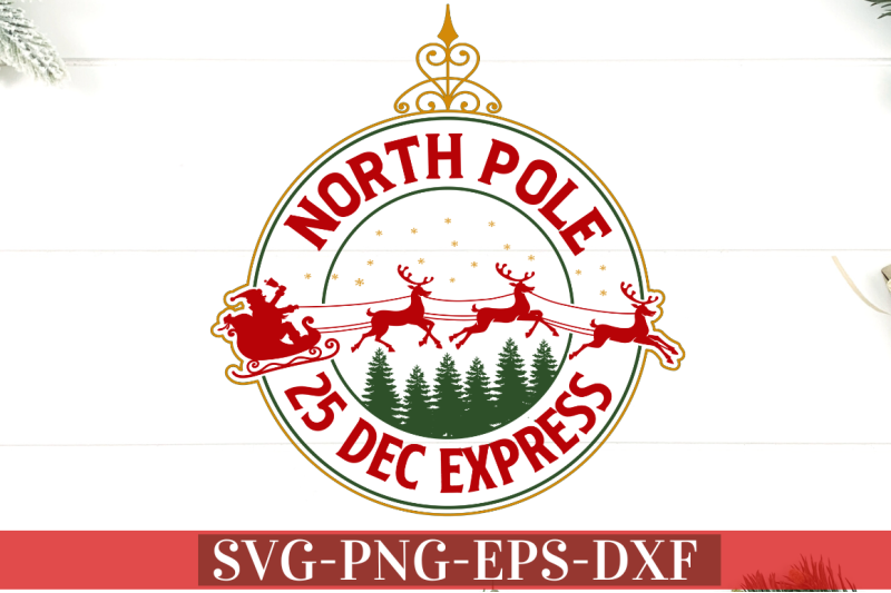 north-pole-sign-svg-bundle