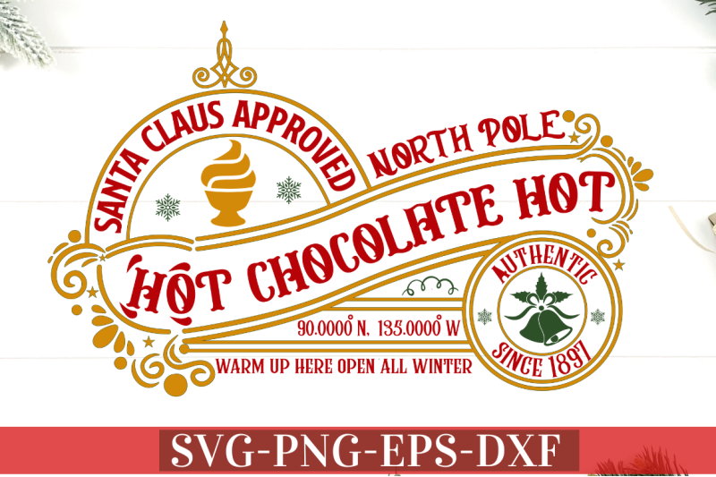 north-pole-sign-svg-bundle