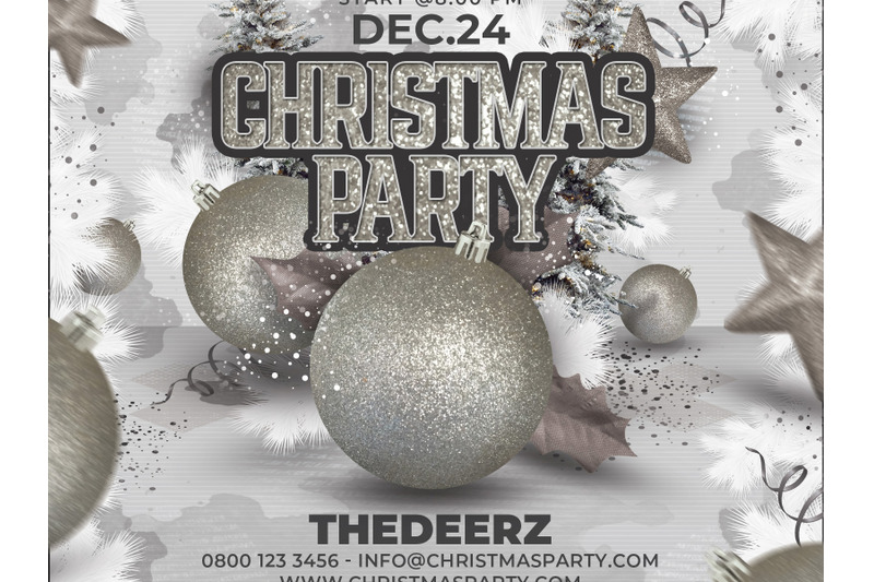 christmas-party-flyer