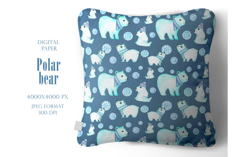polar-bear-digital-paper-seamless-pattern-christmas-north