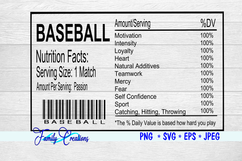 baseball-nutrition-label