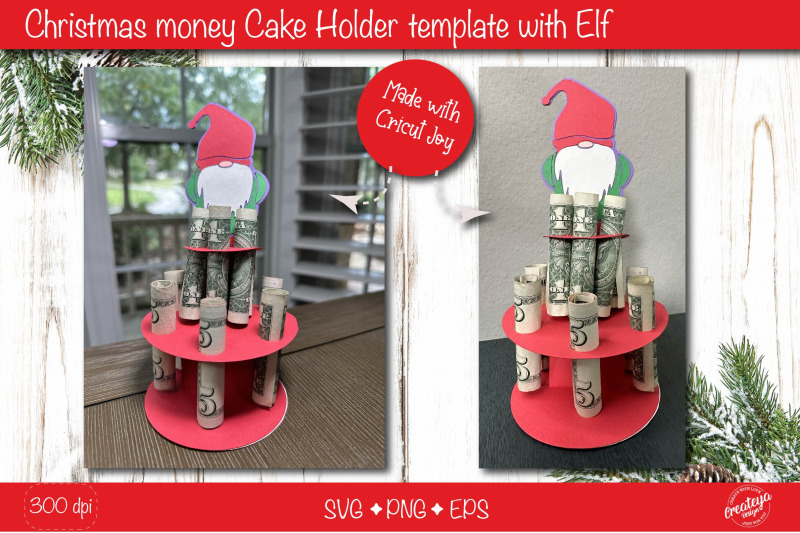 christmas-money-cake-holder-svg-gnome-cardstock-money-cake-christmas