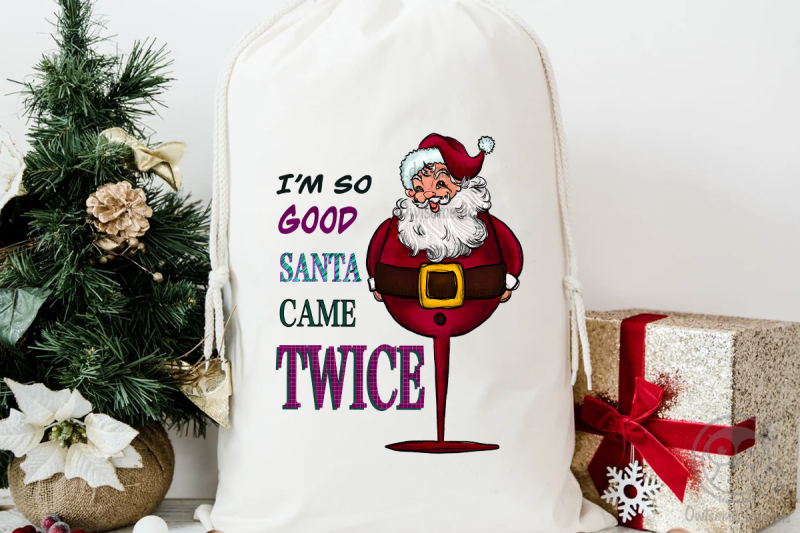 santa-came-twice-funny-wine-funny-christmas