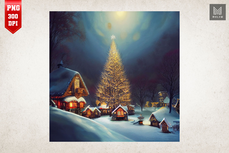 cozy-mushroom-village-christmas-2