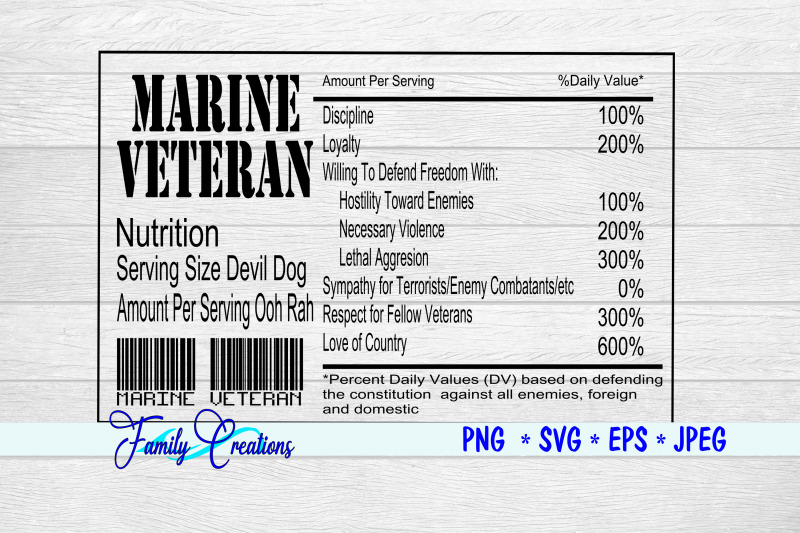 marine-veteran-nutrition-label