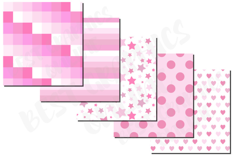 light-pink-shades-digital-papers-pink-background-papers