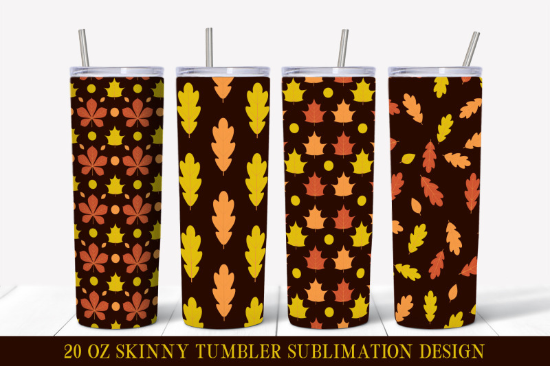 fall-tumbler-sublimation-wrap-autumn-leaves-tumbler-designs