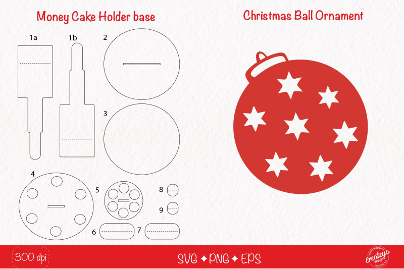 christmas-money-cake-holder-svg-cardstock-money-cake-christmas-ball