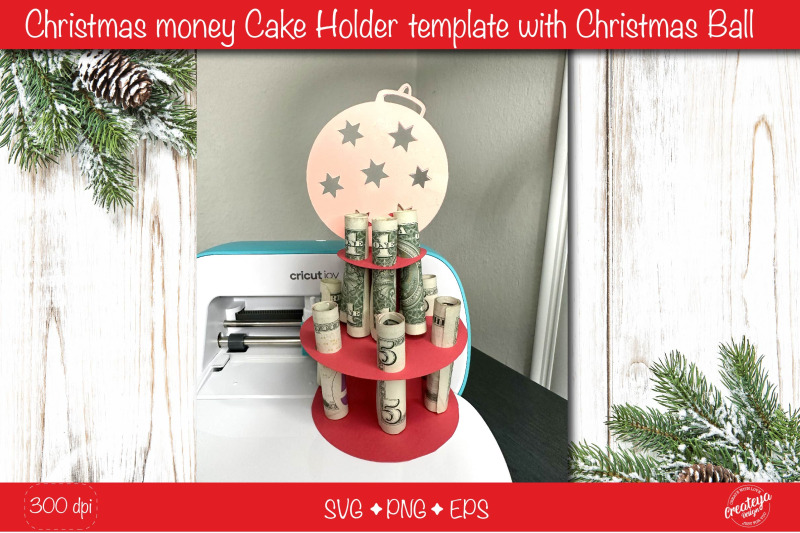 christmas-money-cake-holder-svg-cardstock-money-cake-christmas-ball