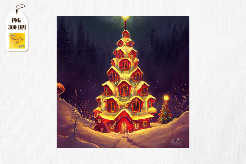 fantasy-christmas-tree-house