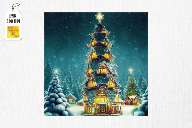 fantasy-christmas-tree-house-3