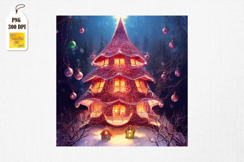 fantasy-christmas-tree-house-4