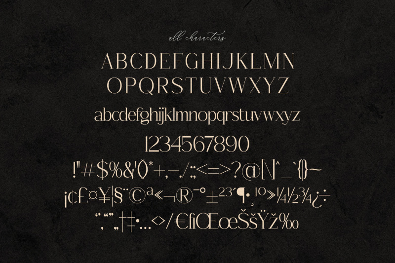 chavter-typeface