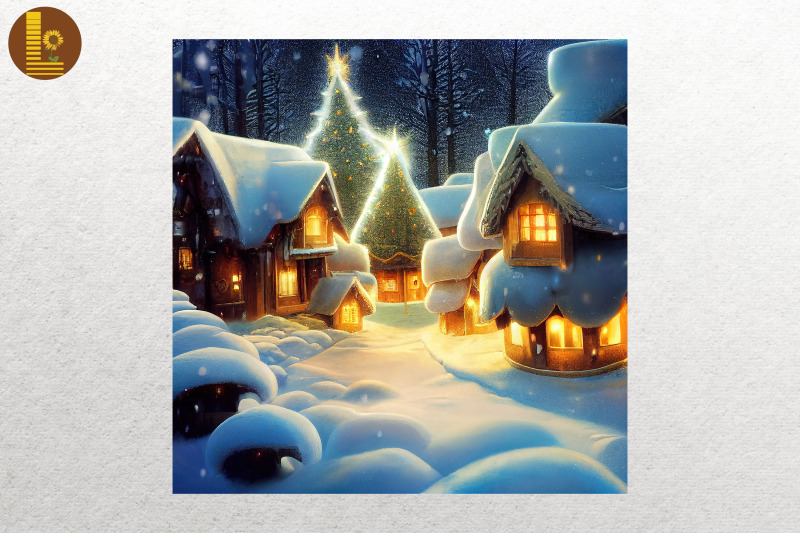 cute-village-happy-christmas