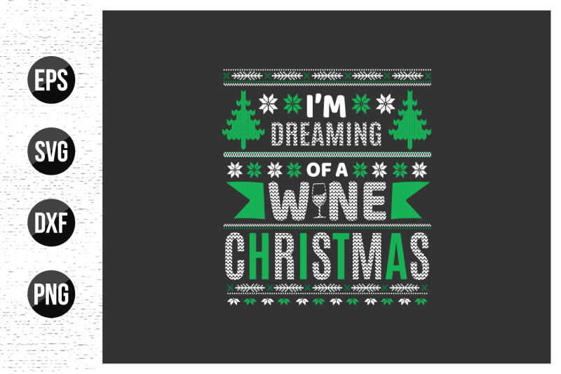 christmas-wine-sweater-design