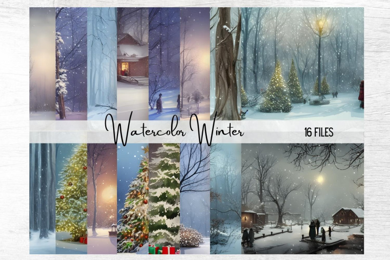 winter-watercolor-backgrounds